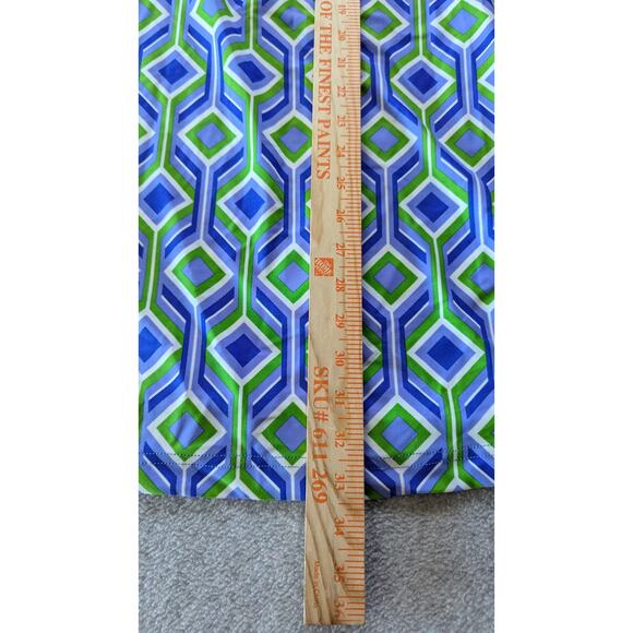 Jude Connally Womens Dress Small Diamond Geo Groovy Vibrant Soft Stretch - Picture 8 of 8